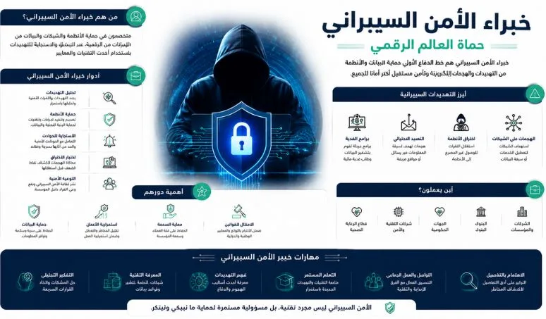 خبراء الأمن السيبراني: حماة العالم الرقمي